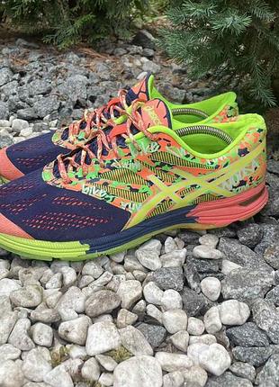 Яркие кроссовки asics gel-noosa tri 10 (46.5 размер / 29 см) в очень хорошем состоянии