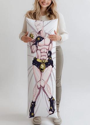 Дакимакура jojos bizarre adventure, (подушка обнимашка) 120*40 см