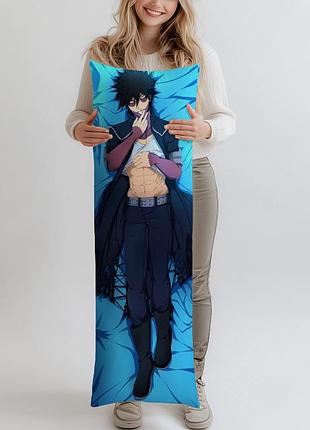 Дакимакура todoroki touya, (подушка обнимашка) 120*40 см