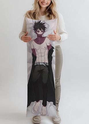 Дакимакура my hero academia dabi, (подушка обнимашка) 120*40 см
