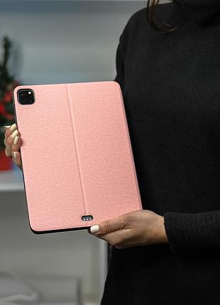 Чехол из искусственной кожи hdd premium jeans (htl-10) для планшета ipad 11 (2021)/ ipad pro 11 (2022) розовый