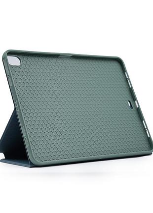 Чехол из искусственной кожи hdd premium jeans (htl-10) для планшета ipad pro 12.9 темно-зеленый