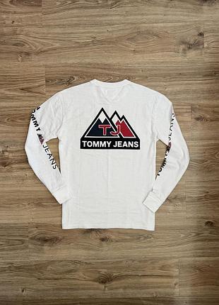 Лонгслів tommy jeans чоловіча кофта lacoste polo