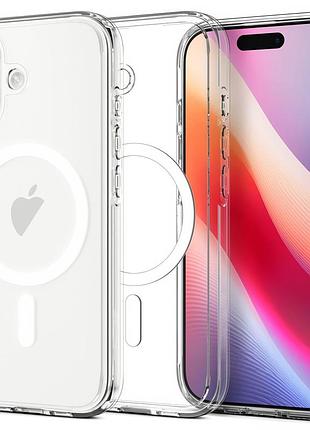 Чохол прозорий nofelet clear case з magsafe для iphone 16 захисний аксесуар для надійного захисту телефона