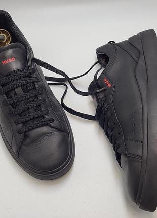 Кроссовки hugo blake tenn leather sneakers