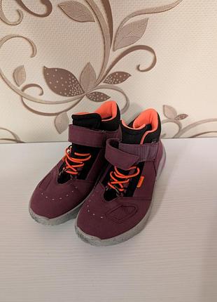Кроссовки для девочки superfit kicks rot/orange, 37