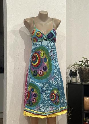 Яскравий сарафан віскоза desigual s