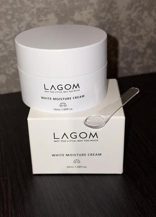 Lagom - cellus white moisture cream - зволожувальний крем для відновлення сяйва шкіри