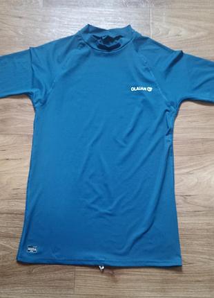Рашгард olailan decathlon upf50+ футболка для плавання, серфінгу