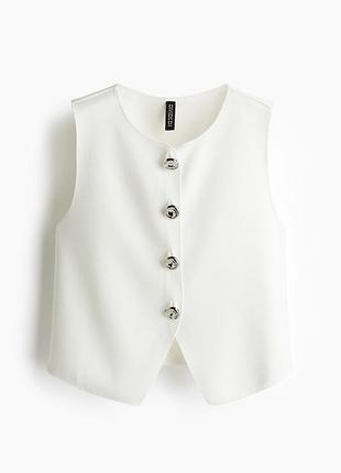 Жилет h&m білий