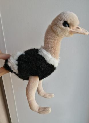 Страус колекційний anna club plush wwf вінтажний м'яка іграшка птах  реалістичний