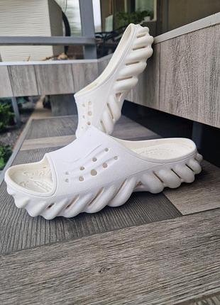 Мужские шлепанцы – модель crocs echo slide