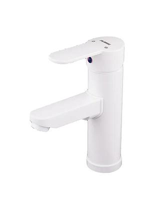 Смеситель для умывальника plamix raul-001-a white (без подвода) (pm0651)