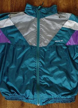 Мужская олимпийка adidas very rare vintage 70-80s nylon track top jacket