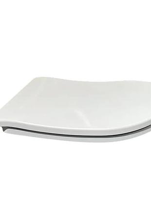 Сиденье-крышка для унитаза koer ac-0101-seat cover 450х390х80mm дюропласт с микролифтом (kr5617)