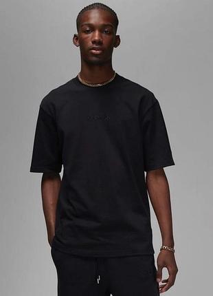 Футболка air jordan t-shirt wordmark black.