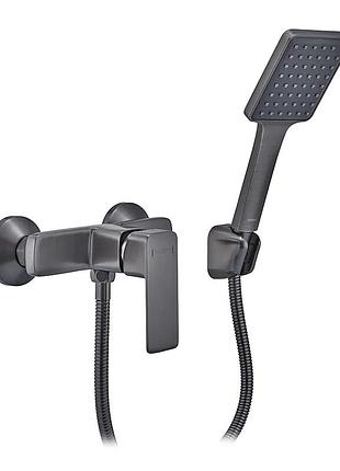 Смеситель для душа haiba kubus 003 graphite (hb4004)