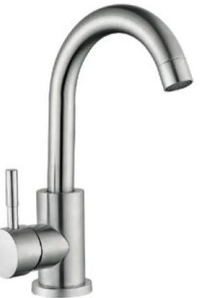 Смеситель для умывальника mixxus sus-001-c с нерж. стали sus304 (mi0788)