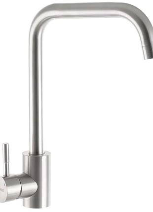 Смеситель для кухни champion sus-011-g (n) (без подводки) (нерж. сталь sus304) (ch0296)