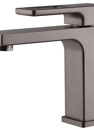 Смеситель для умывальника koer kb-10009-07 (цвет графит) (kr5976)