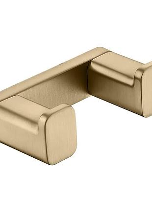 Крючок двойной koer as-0101-2-12 цвет матовое золото (kr6155)