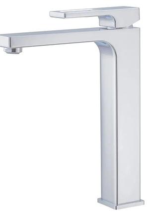 Смеситель для умывальника koer kb-11009-01 высокий (цвет хром) (kr3500)