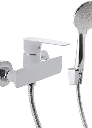 Смеситель для душа mixxus premium eva 003 белый (mi5812)