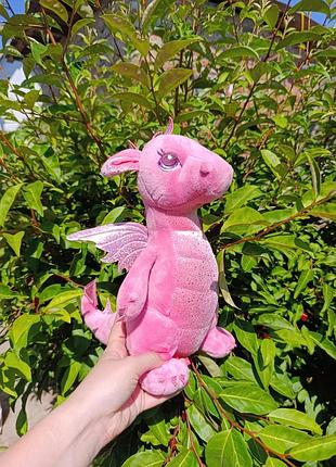 М'яка іграшка дракончик колекційна sparkle tales aurora world dahlia