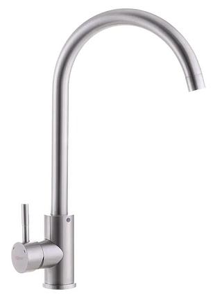 Смеситель для кухни с нерж. стали sus304 zerix sus-011 (zx3106)