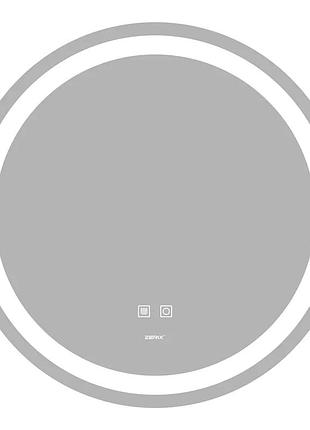 Зеркало zerix solo mc01-80 с led touch, anti-fog, диммером, регулятором яркости (zx6064)