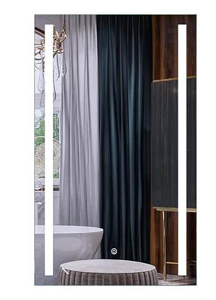 Зеркало mixxus premium lines mr17-100x60-reverse с led touch, anti-fog, диммером, регулятором яркости (mp6625)