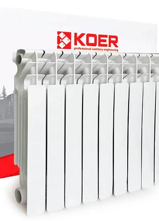 Биметаллические радиаторы koer 100 bimetal-500 royal (kr4957) / цена за 1 секцию