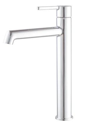 Смеситель для умывальника высокий koer kb-11029-01 цвет хром (kr5479)