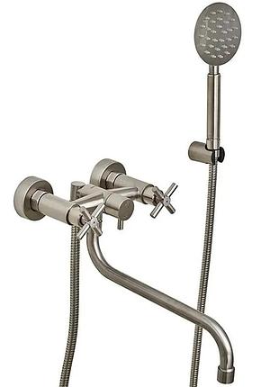 Смеситель для ванны mixxus dve-006-b (euro) с нерж. стали sus304 (mi6083)