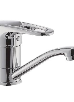 Змішувач для умивальника haiba opus 004-15cm (колір хром) (hb0330)