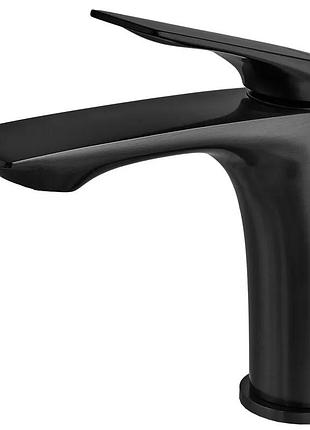 Смеситель для умывальника mixxus premium derby 001 (nut) black (mi6601)