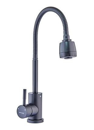 Смеситель для кухни mixxus sok-011 с рефлективным изливом (mi6016)