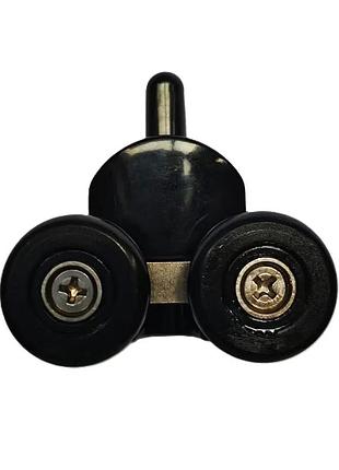 Ролики для душевых кабин двойные колеса mixxus premium rollers scp02-1 black нижние (23mm для diverse sc01,sc02,sd01) (mi7164)