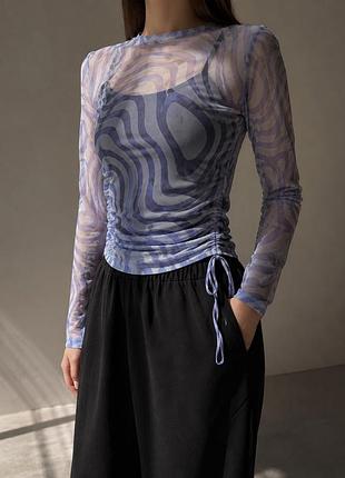 Кофтинка в сіточку