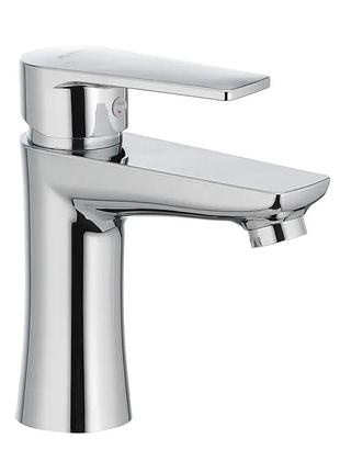 Смеситель для умывальника plamix oscar-001 chrome (без подводки) (pm0023)