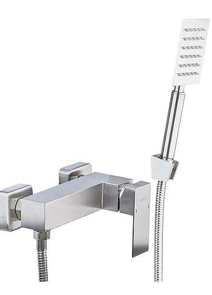 Смеситель для душа zerix kub-003 из нерж. стали sus304 (zx4847)