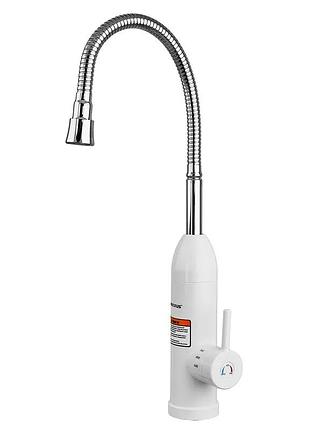 Водонагреватель mixxus electra 150-ef 3,3 kw проточный, с индикатором температуры, рефлекторный излив, на мойку (mi8171)