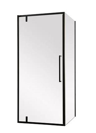 Душевая кабина без поддона mixxus premium bevel sc01-90x90x195-tr black прозрачное стекло 6мм (mi6864)