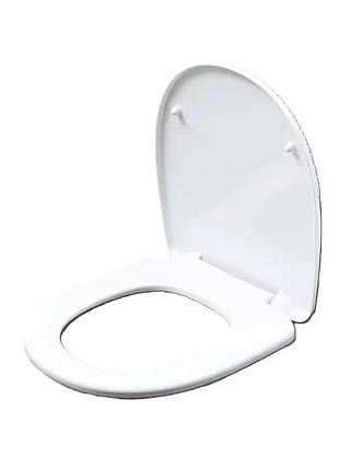 Сиденье унитаза с крышкой zerix ts-10 (zx5590)
