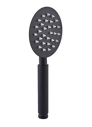 Ручной душ mixxus sh-01.sus black с нерж. стали (mi6119)