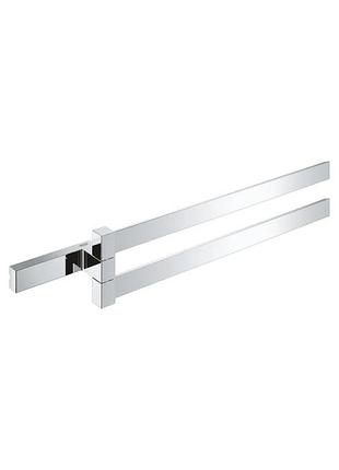 Двойной полотенцедержатель grohe selection cube (40768000)