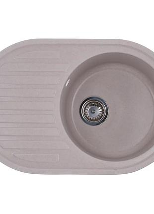 Мийка кухонна zerix zs-7750r-06 бежева (zx4557)