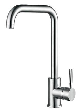 Смеситель для кухни с нерж. стали sus304 zerix lux-011-g (zx4873)