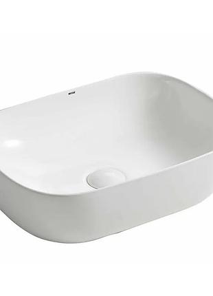 Раковина накладная mixxus premium diverse-0112 455х325х135mm (mp6540)