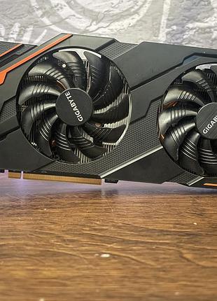 Видеокарта gigabyte geforce gtx 1070 ti windforce 8gb (gv-n107twf2-8gd) б/у